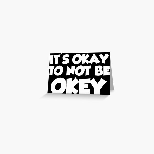 Artikel-Vorschau von Es ist okay, nicht okay zu sein, designt und verkauft von MasElegance.