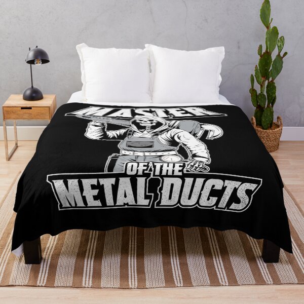 Item preview, Funny HVAC Technician Master of the Metal Ducts designed and sold by Crush Retro®.