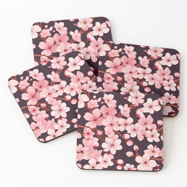 Item preview, Cherry Blossom Elegance in Seamless Pattern 8 designed and sold by Tom-Johnson.