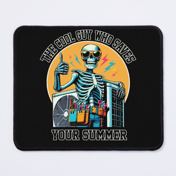 Item preview, Funny HVAC Technician Guy Who Saves Your Summer designed and sold by Crush Retro®.