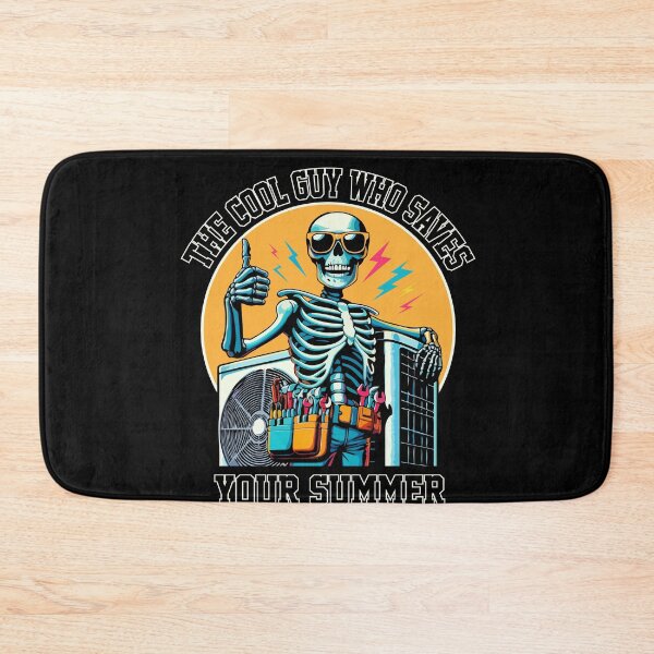 Item preview, Funny HVAC Technician Guy Who Saves Your Summer designed and sold by Crush Retro®.