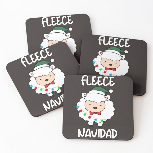 Item preview, Fleece Navidad Sheep Shirt with Green Hat – Funny Xmas Pun Top designed and sold by wedad01.