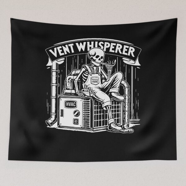Item preview, Funny HVAC Technician Vent Whisperer designed and sold by Crush Retro®.