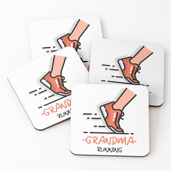 Item preview, Grandma running designed and sold by FirstTimeTees.