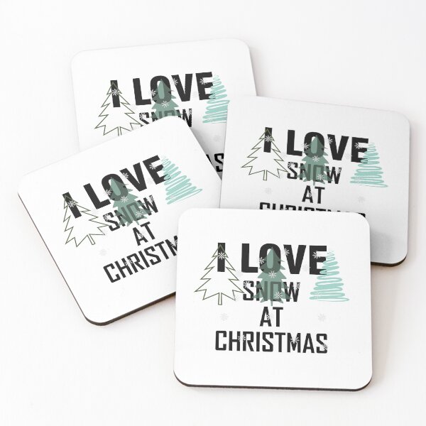 Item preview, I Love Snow At Christmas designed and sold by FilizDesigner.