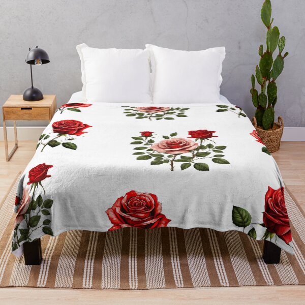 Item preview, Cherry Red Rose Radiance Pattern 1 designed and sold by Tom-Johnson.