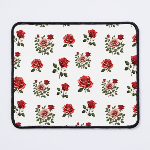 Item preview, Cherry Red Rose Radiance Pattern 2 designed and sold by Tom-Johnson.