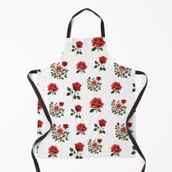 Item preview, Cherry Red Rose Radiance Pattern 2 designed and sold by Tom-Johnson.