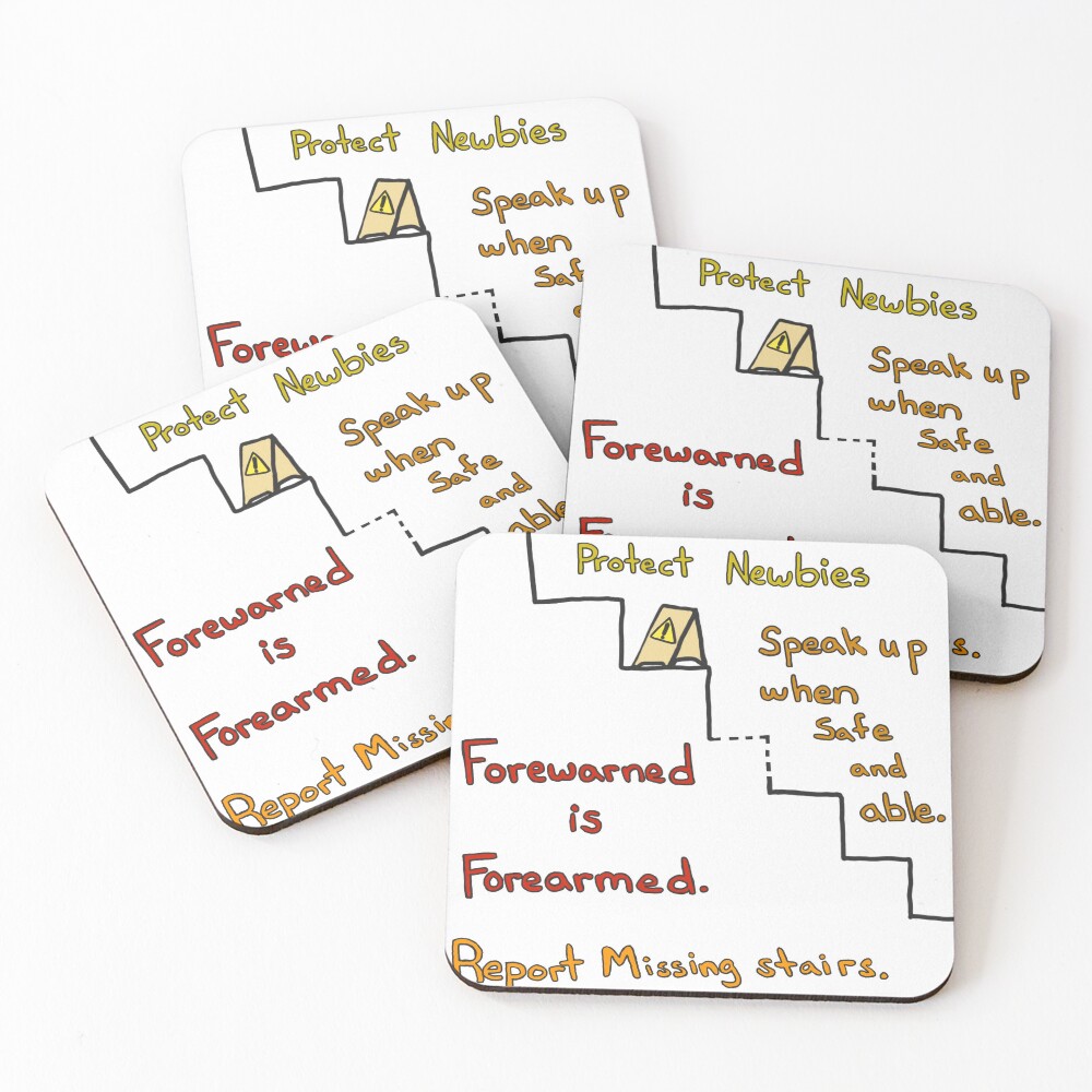 Item preview, Coasters (Set of 4) designed and sold by RootieRopes.