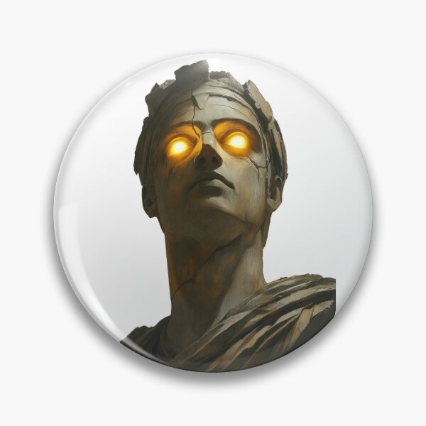 Item preview, Neon Gaze: Futuristic Greek Sculpture designed and sold by Enea Kelo.