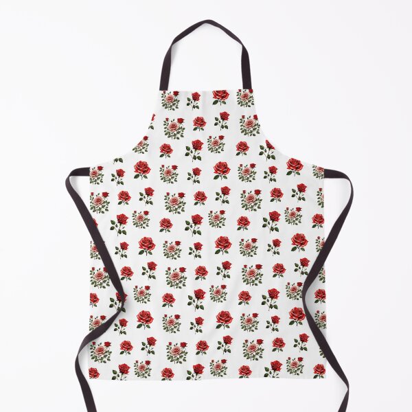 Item preview, Cherry Red Rose Radiance Pattern 3 designed and sold by Tom-Johnson.