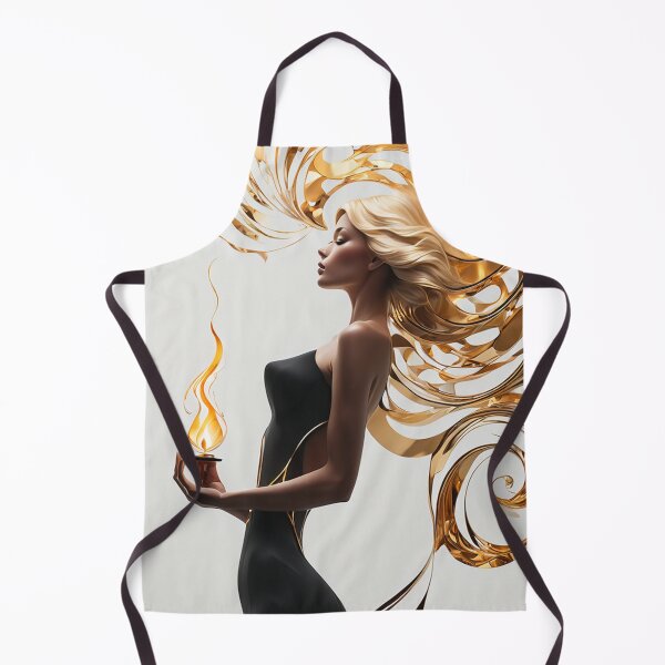 Artikelvorschau, Goldene Liebe und Feuer entworfen und verkauft von SublimeMusings.
