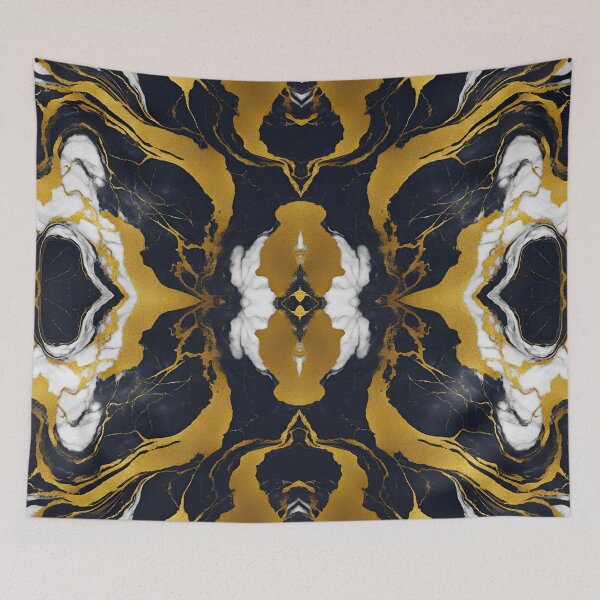 Item preview, Chic Midnight Black and Gold Marble 5 designed and sold by Tom-Johnson.