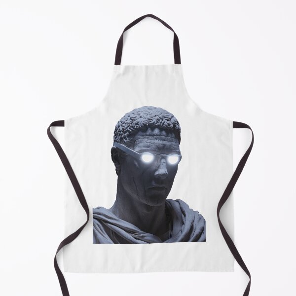 Item preview, Neon Gaze: Futuristic Greek Sculpture designed and sold by Enea Kelo.