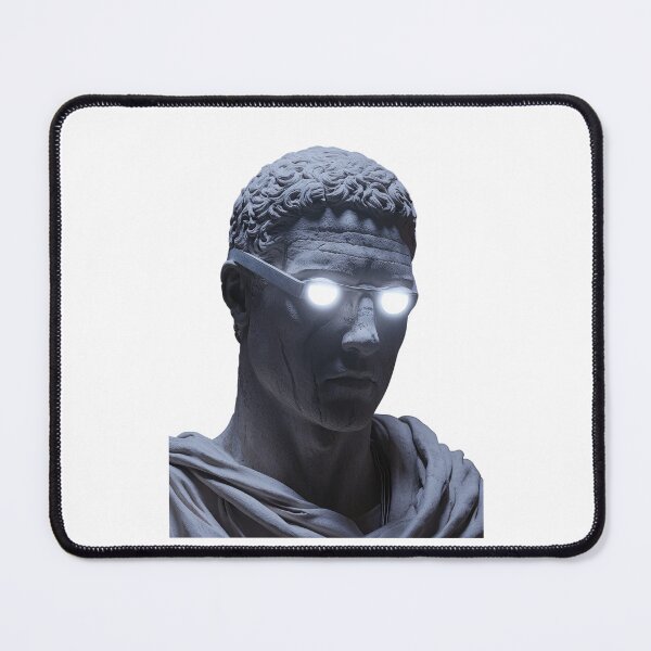 Item preview, Neon Gaze: Futuristic Greek Sculpture designed and sold by Enea Kelo.