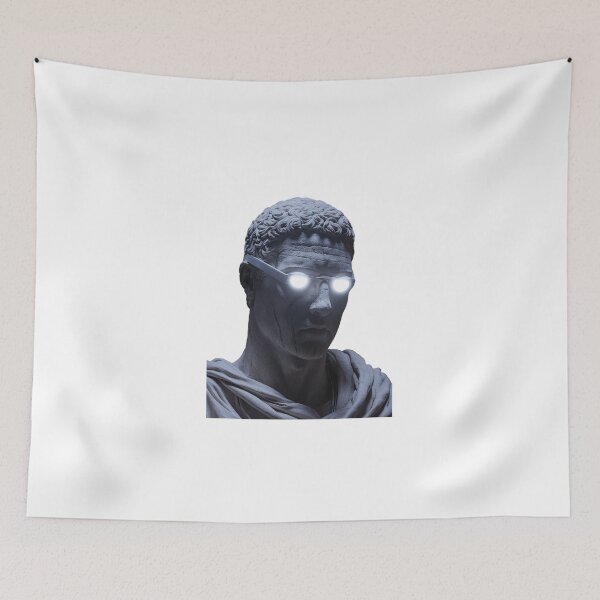 Item preview, Neon Gaze: Futuristic Greek Sculpture designed and sold by Enea Kelo.