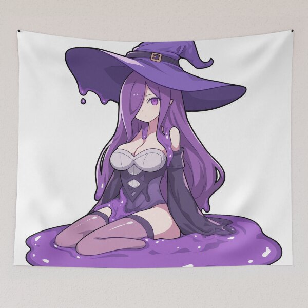 Item preview, A purple slime witch  designed and sold by ecchidelights.