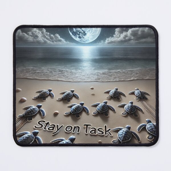 Item preview, Baby Turtles Stay on Task designed and sold by alw951.