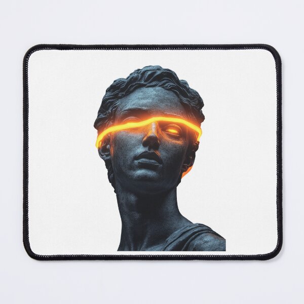 Item preview, Neon Gaze: Futuristic Greek Sculpture designed and sold by Enea Kelo.
