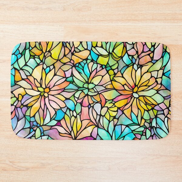 Item preview, Peaceful Pastel Blossom Glasswork 4 designed and sold by Tom-Johnson.
