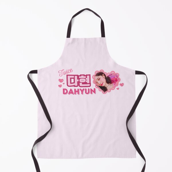 Item preview, TWICE Dahyun Kpop Girl Group Pink Banner Collage Design With Member Names in Hangul designed and sold by AJUNICE STUDIO.