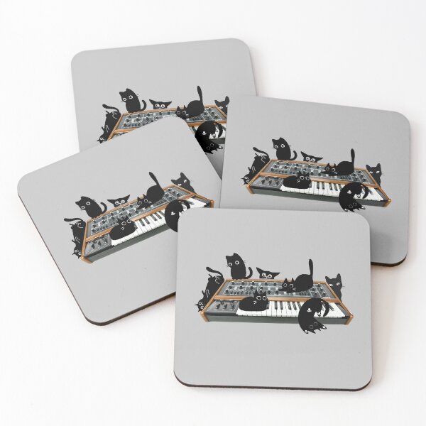 Item preview, Cats & Synthesizers 4 designed and sold by Mono.fi Studios.