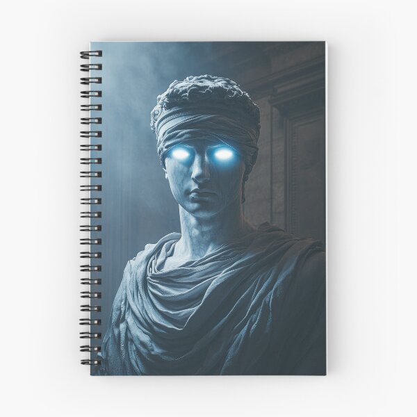 Item preview, Neon Gaze: Futuristic Roman Sculpture designed and sold by Enea Kelo.