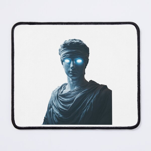 Item preview, Neon Gaze: Futuristic Roman Sculpture designed and sold by Enea Kelo.