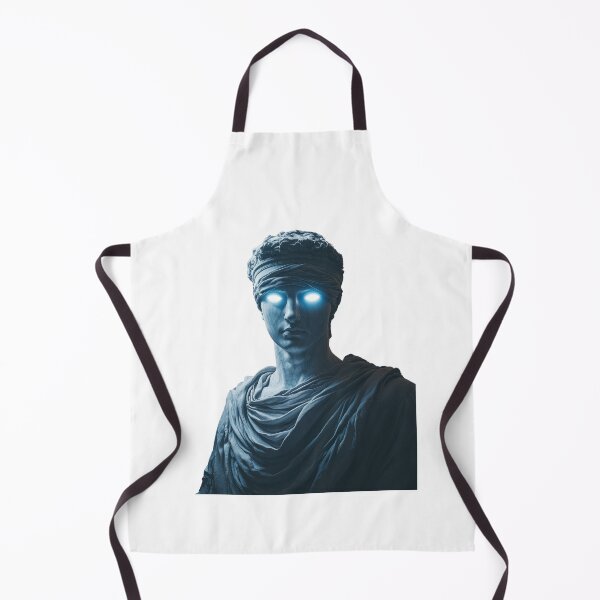 Item preview, Neon Gaze: Futuristic Roman Sculpture designed and sold by Enea Kelo.