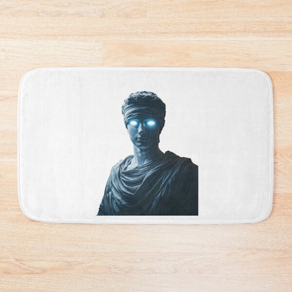 Item preview, Neon Gaze: Futuristic Roman Sculpture designed and sold by Enea Kelo.