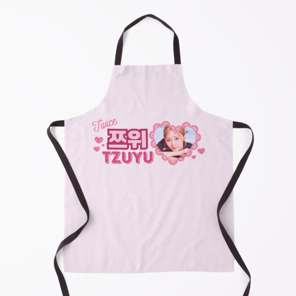 Item preview, TWICE Tzuyu Kpop Girl Group Pink Banner Collage Design With Member Names in Hangul designed and sold by AJUNICE STUDIO.