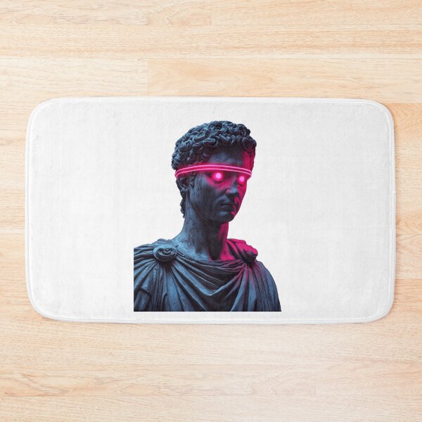 Item preview, Neon Gaze: Futuristic Roman Sculpture designed and sold by Enea Kelo.