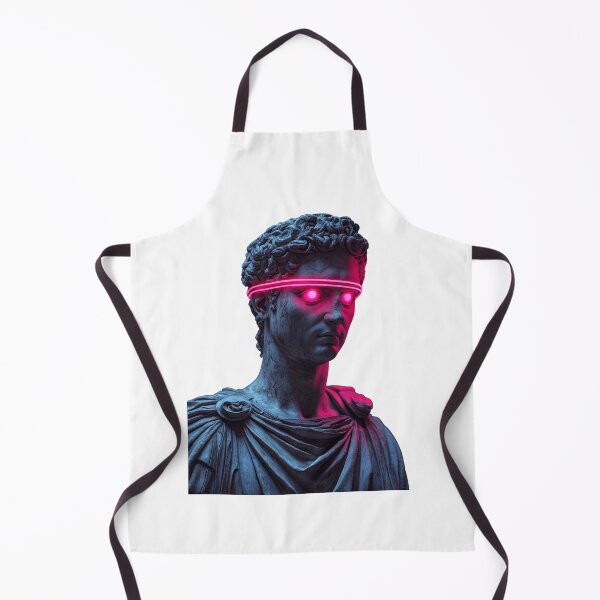 Item preview, Neon Gaze: Futuristic Roman Sculpture designed and sold by Enea Kelo.