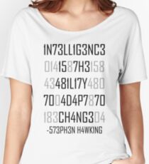 Adapt or Die Encoded Women's Relaxed Fit T-Shirt