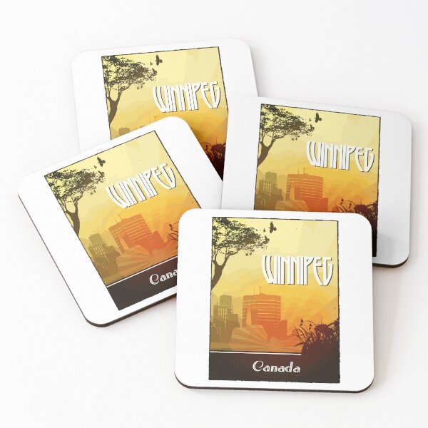 Item preview, Retro Winnipeg Canada Art Travel Landscape designed and sold by MaateoDesign.