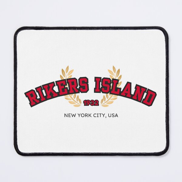 Item preview, Rikers Island Jail “Varsity,” Red and Black designed and sold by UNK-Fatigues.