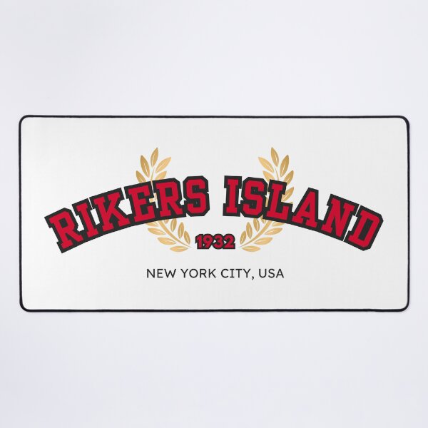 Item preview, Rikers Island Jail “Varsity,” Red and Black designed and sold by UNK-Fatigues.