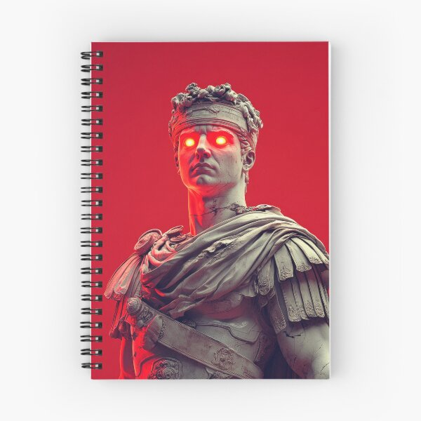 Item preview, Neon Gaze: Futuristic Roman Sculpture designed and sold by Enea Kelo.