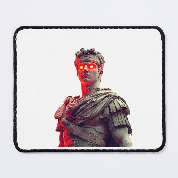 Item preview, Neon Gaze: Futuristic Roman Sculpture designed and sold by Enea Kelo.
