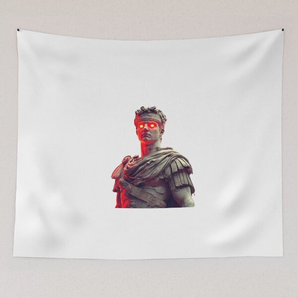 Item preview, Neon Gaze: Futuristic Roman Sculpture designed and sold by Enea Kelo.