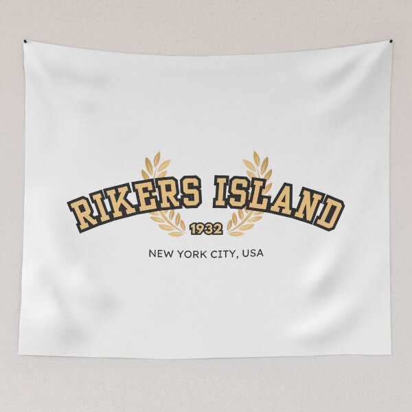 Item preview, Rikers Island Jail “Varsity,” Gold and Black designed and sold by UNK-Fatigues.