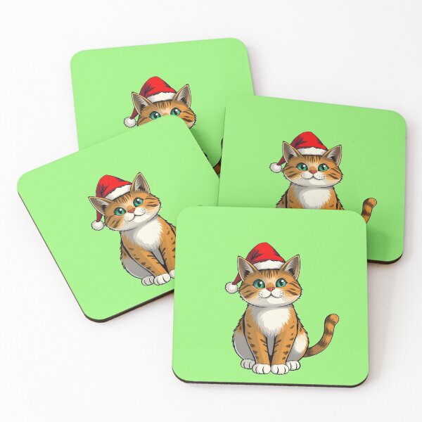 Item preview, Cute Christmas cat designed and sold by Rocklights.