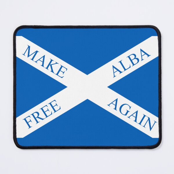 Item preview, Make Alba Free Again Saltire Flag designed and sold by JonathanR1994.