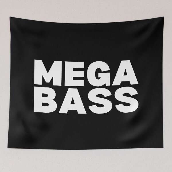 Item preview, Mega Bass, White designed and sold by UNK-Fatigues.