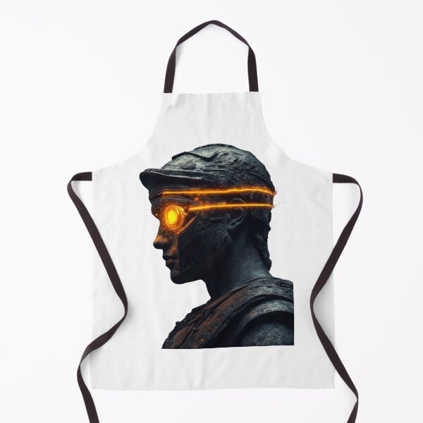Item preview, Neon Gaze: Futuristic Roman Sculpture designed and sold by Enea Kelo.