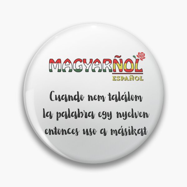 Item preview, Magyarnyol / magyar español / hungarian spanish designed and sold by magyarnyol.