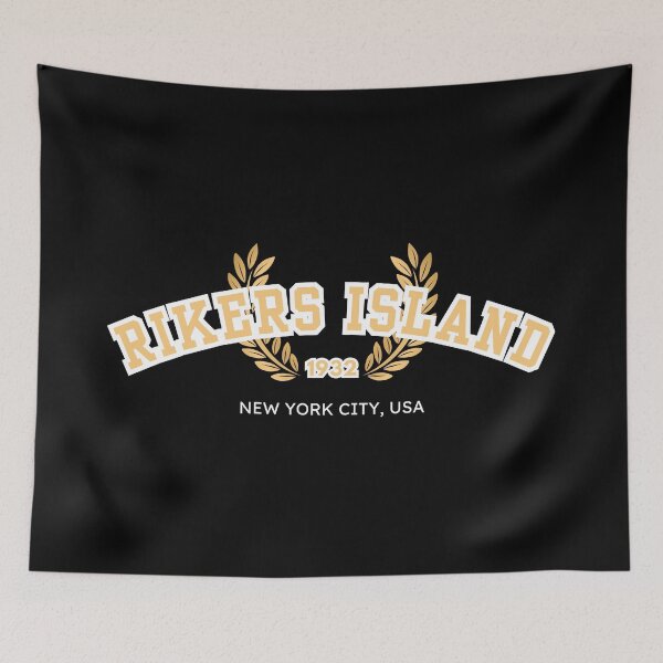 Item preview, Rikers Island Jail “Varsity,” Gold and White designed and sold by UNK-Fatigues.