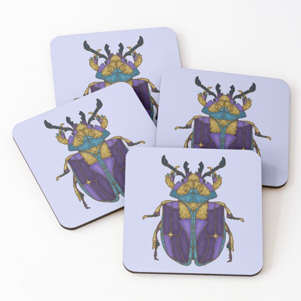 Item preview, Stained Glass Beetle designed and sold by Ashs-Designs.