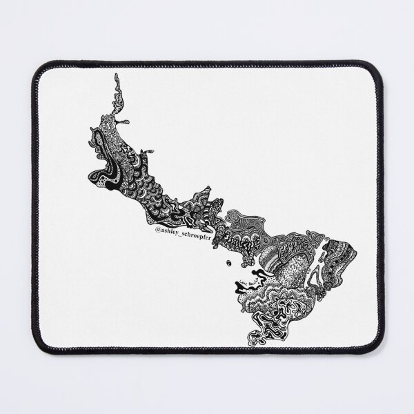 Item preview, Lake Beulah Zentangle designed and sold by Ashley Schroepfer.