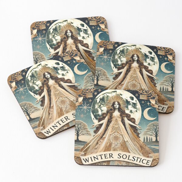 Item preview, WINTER SOLSTICE GODDESS designed and sold by ArizonaWitches™ .
